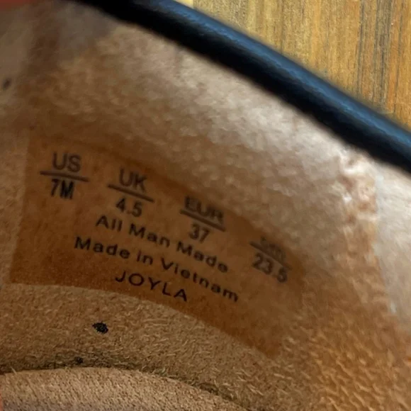 Soul Naturalizer Womens Black Platform Leather Loafers with Buckle Size 7 - Picture 5 of 5